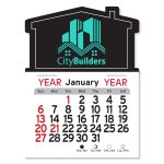 Custom Adhesive Peel-N-Stick® Calendar - House - 3