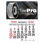 Custom Adhesive Peel-N-Stick® Calendar - Tire