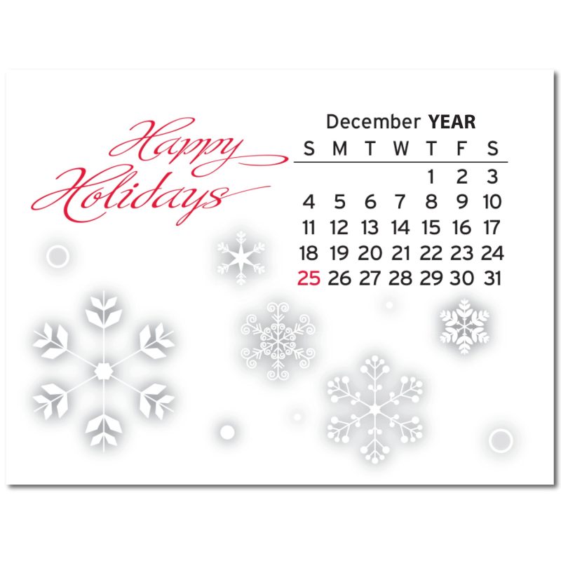 Custom Adhesive Peel-N-Stick® Calendar - Tire - 2