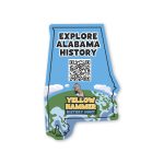 Custom Alabama State Magnet