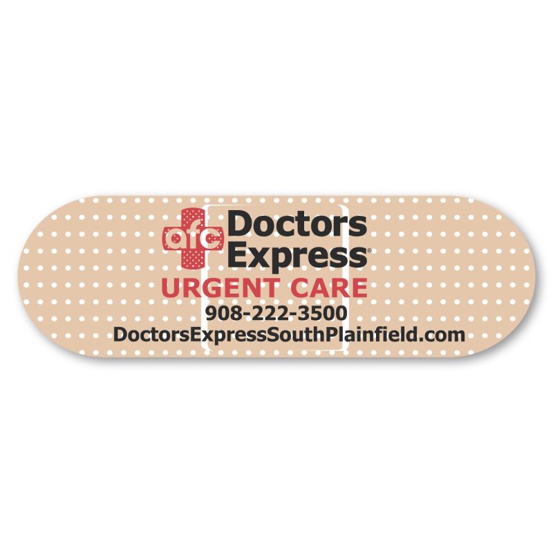 Custom Bandage Magnet 1-1/4 x 4