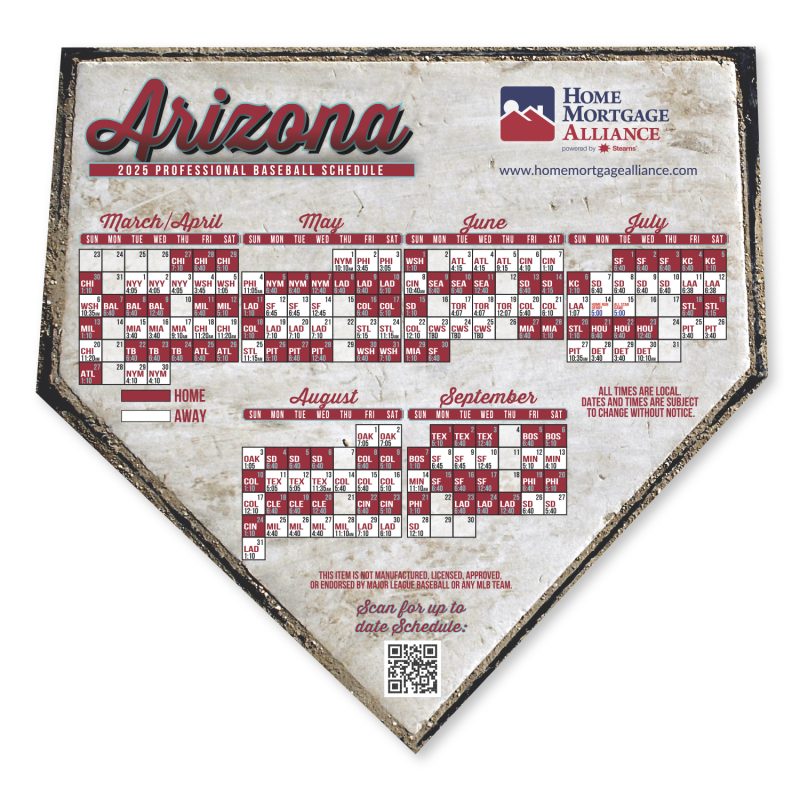 Baseball-Schedule-SCH28 Custom Baseball Schedule