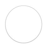 Custom Baseball Shaped NoteKeeper™ Magnet 20 Mil - 1