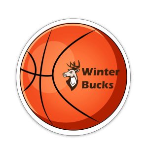 Custom Basketball Shaped NoteKeeper™ Magnet 35 Mil