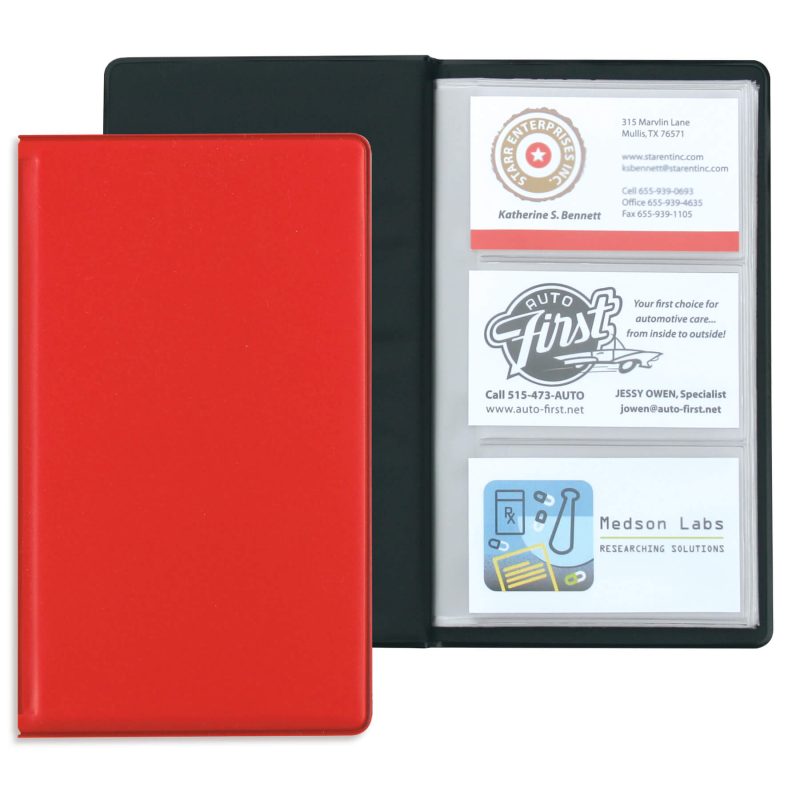 Custom Business Card Holder - 72 Cards - 3