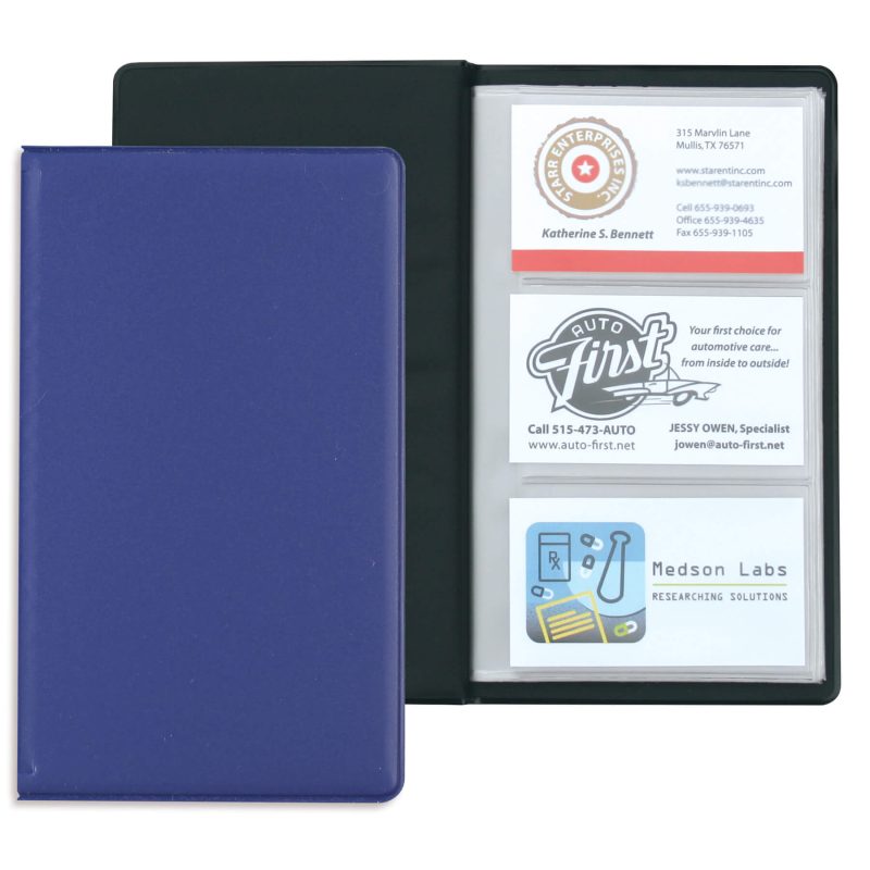 Custom Business Card Holder - 72 Cards - 4