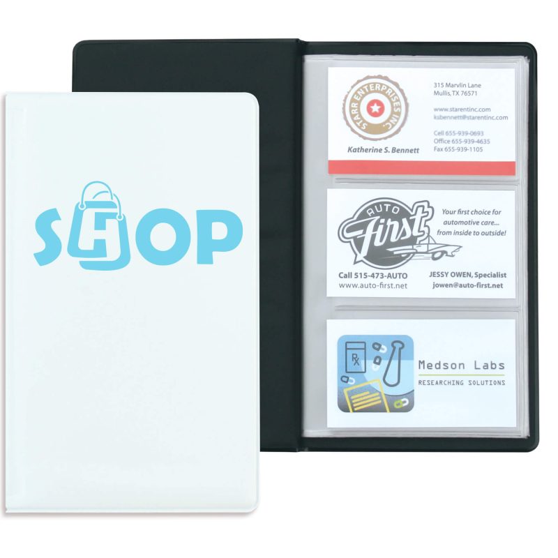 Business-Card-Holder-72-Cards-4515 Custom Business Card Holder - 72 Cards