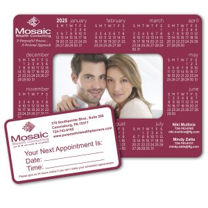 Custom Calendar Picture Frame Magnet