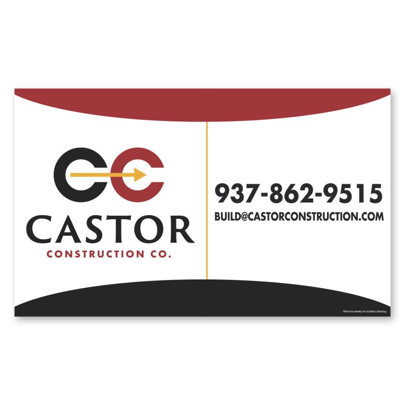 Custom Car Sign Small Rectangle Magnet