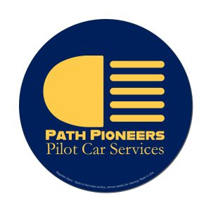 Custom Circle 5.75" Magnetic Sign - Screen Print