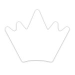 Custom Crown Shaped NoteKeeper™ Magnet 20 Mil - 1
