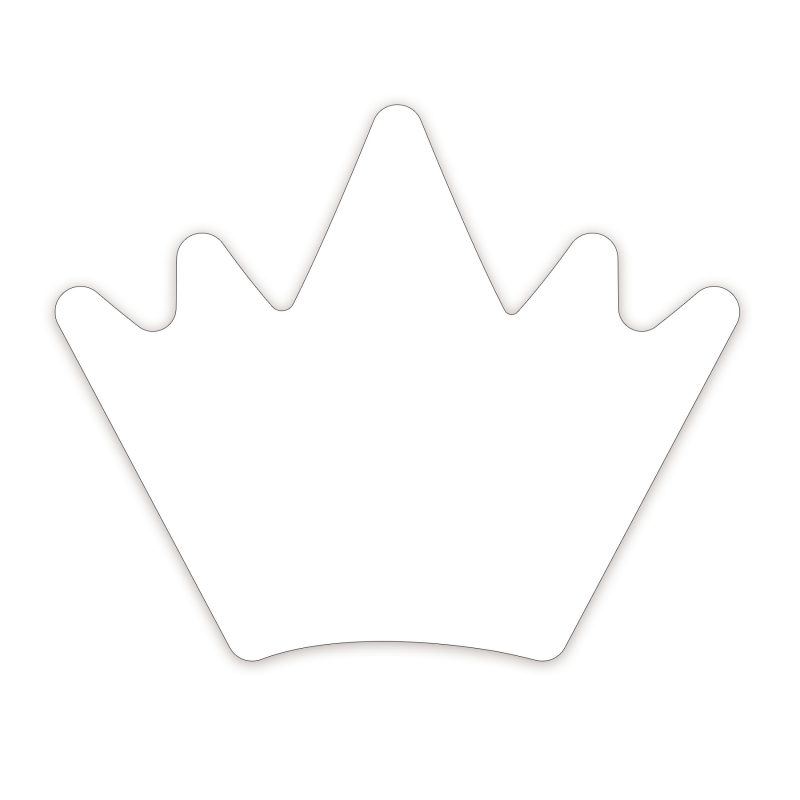 Custom Crown Shaped NoteKeeper™ Magnet 20 Mil - 1