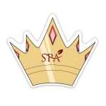 Custom Crown Shaped NoteKeeper™ Magnet 20 Mil