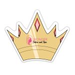 Custom Crown Shaped NoteKeeper™ Magnet 35 Mil