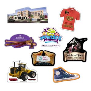 Custom Custom Corner Flat Flexible Magnet up to 30 Sq In