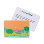Custom Custom Greeting Card - White