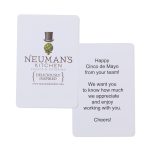 Custom Custom Greeting Card - White - 2