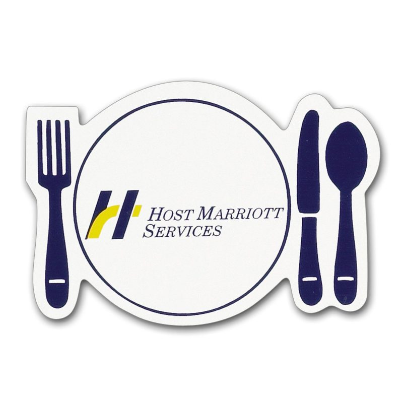 Custom Dinner Place Setting Magnet