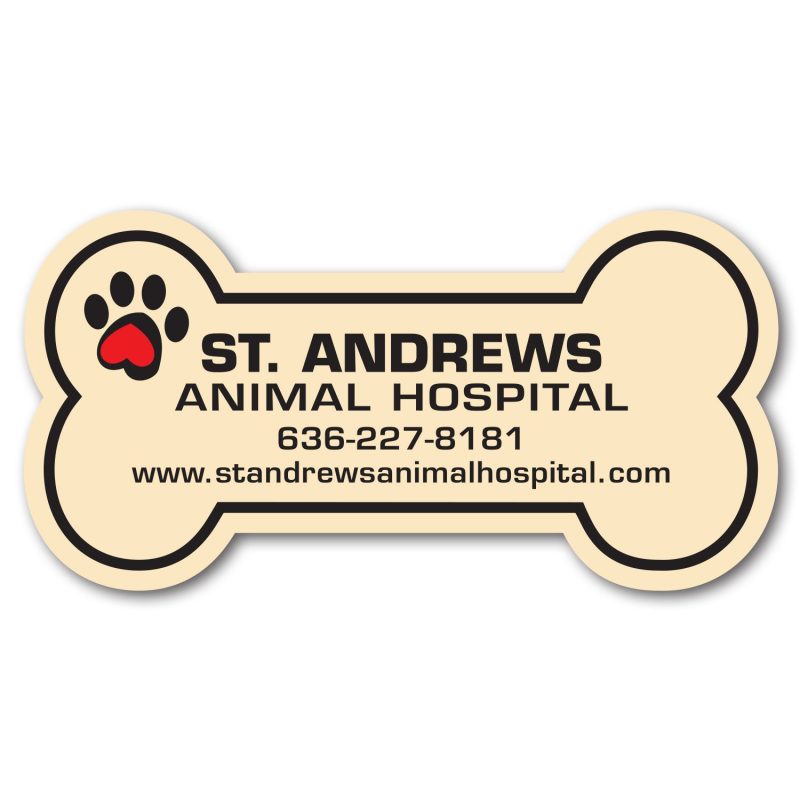 Dog-Bone-Magnet-S481 Custom Dog Bone Magnet