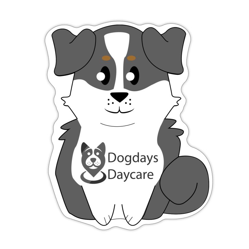 Custom Dog Shaped NoteKeeper™ Magnet 20 Mil