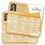 Custom Double Sided Calendar Magnet