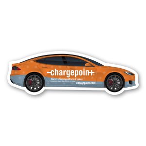 Custom Electric Vehicle Magnet