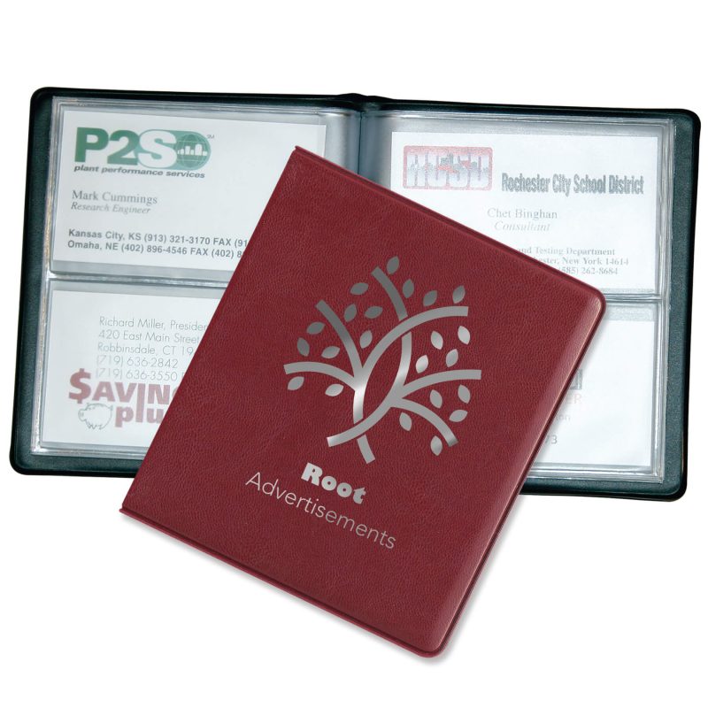 Custom Executive Business Card Holder - 48 Cards - 8