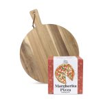 Custom FarmSteady Margherita Pizza DIY & Board Gift Set - Wood - 1