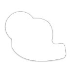 Custom Film Reel Shaped NoteKeeper™ Magnet 20 Mil - 1