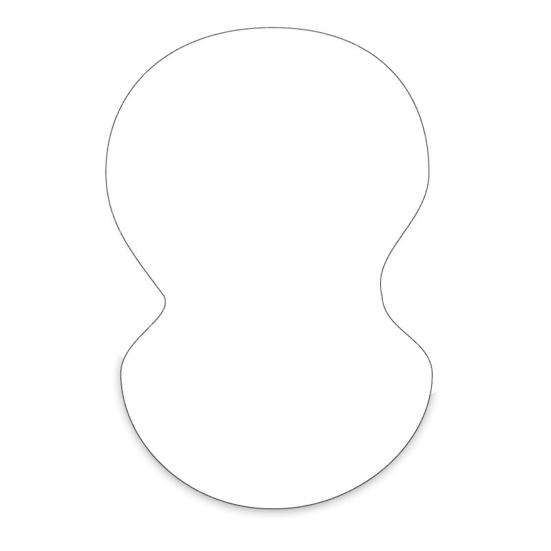 Custom Flowers with Vase Shaped NoteKeeper™ Magnet 20 Mil - 1