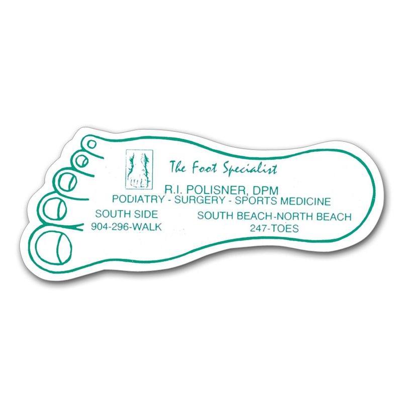 Custom Foot Magnet