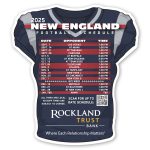 Custom Football Schedule Magnet