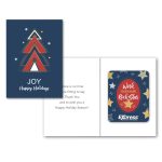 Custom Greeting Card with Magnetic Photo Frame