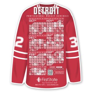 Custom Hockey Jersey Schedule