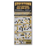 Custom Hockey Schedule Magnet