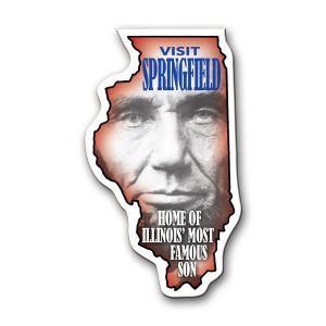 Custom Illinois State Magnet