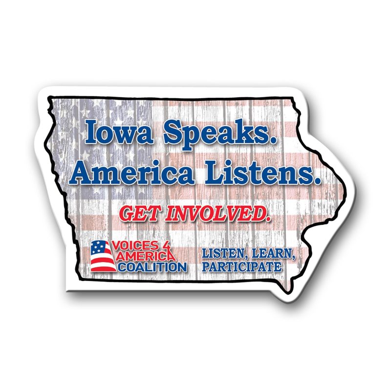 Custom Iowa State Magnet