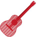 Custom Large Guitar Fly Swatter - 5