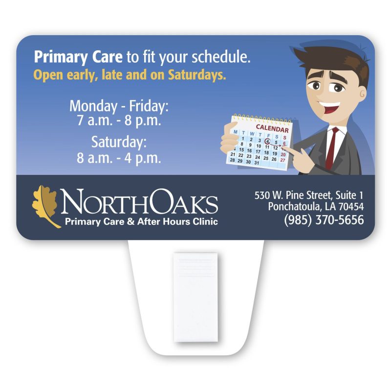 Custom Magnet w/ Clip Business Card