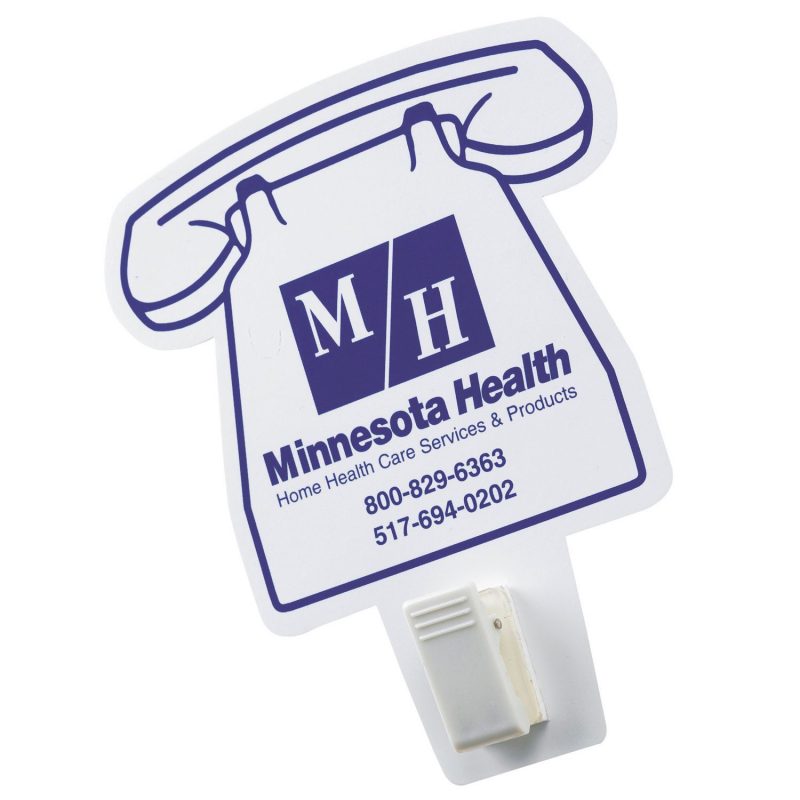 Custom Magnet w/ Clip Phone