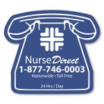 Custom Medium Telephone Magnet