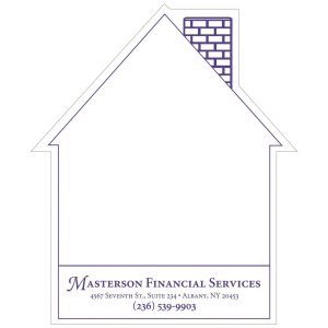 Custom Memo Board House w/ Rem Adh