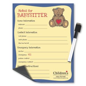 Custom Memo Magnet Dry Erase