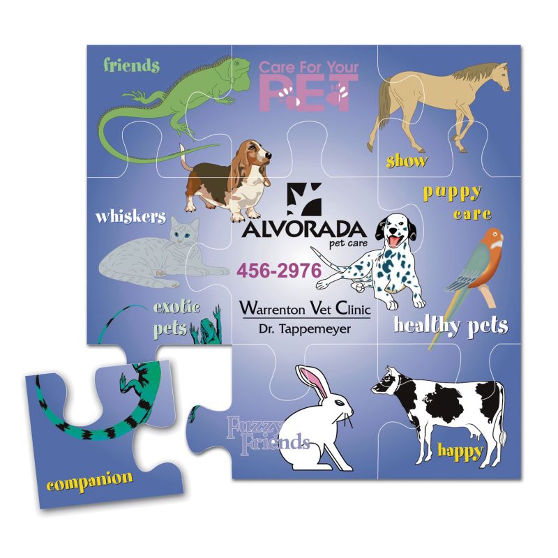 Custom Message Magnet Puzzle Magnet