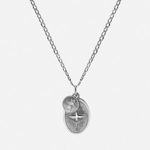 Custom Miansai Dove Pendant Necklace Men's