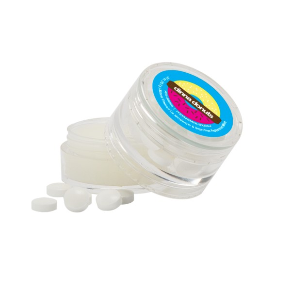 Custom Mints & Lip Moisturizer in Double Stacked Jar - 6