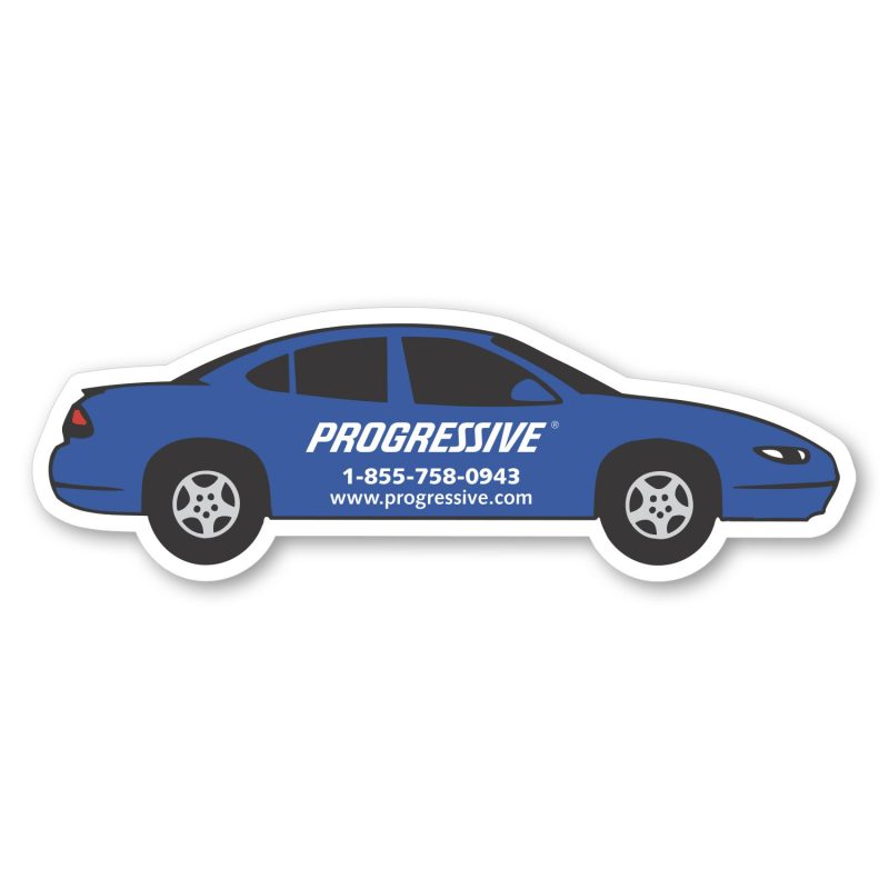 Custom New Car 4-Door Magnet
