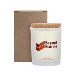 Custom Niva Frosted 6oz Candle With Cork Lid - 9
