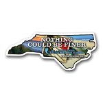Custom North Carolina State Magnet