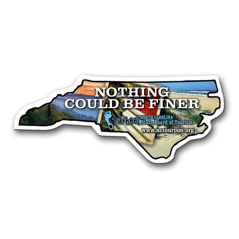 Custom North Carolina State Magnet